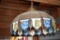 OLD STYLE CHANDELIER STYLE LIGHT FIXTURE, PLASTIC,