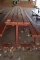 HEAVY DUTY PICNIC TABLE WITH WELDED STEEL FRAME,