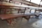 HEAVY DUTY PICNIC TABLE WITH WELDED STEEL FRAME,