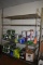 FREEZER RACK WITH FOUR SHELVES, NO CONTENTS,