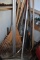 LARGE SELECTION OF RAKES, PITCH FORKS, SNOW RAKE,