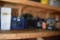 CONTENTS OF ENTIRE MIDDLE SHELF, MISC. FLUIDS,