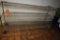 FREEZER RACK WITH THREE SHELVES, NO CONTENTS,