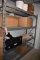 GRAY METAL RACK, 24