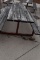HEAVY DUTY PICNIC TABLE WITH WELDED STEEL FRAME,