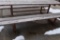 HEAVY DUTY PICNIC TABLE WITH WELDED STEEL FRAME,