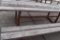 HEAVY DUTY PICNIC TABLE WITH WELDED STEEL FRAME,