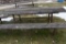 HEAVY DUTY PICNIC TABLE WITH WELDED STEEL FRAME,