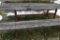 HEAVY DUTY PICNIC TABLE WITH WELDED STEEL FRAME,