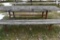 HEAVY DUTY PICNIC TABLE WITH WELDED STEEL FRAME,