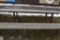 HEAVY DUTY PICNIC TABLE WITH WELDED STEEL FRAME,