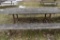 HEAVY DUTY PICNIC TABLE WITH WELDED STEEL FRAME,