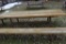 HEAVY DUTY PICNIC TABLE WITH WELDED STEEL FRAME,