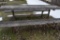 HEAVY DUTY PICNIC TABLE WITH WELDED STEEL FRAME,