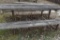 HEAVY DUTY PICNIC TABLE WITH WELDED STEEL FRAME,