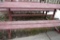 HEAVY DUTY PICNIC TABLE WITH WELDED STEEL FRAME,