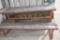 HEAVY DUTY PICNIC TABLE WITH WELDED STEEL FRAME,
