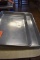 (2) LARGE STAINLESS STEEL PANS, 26