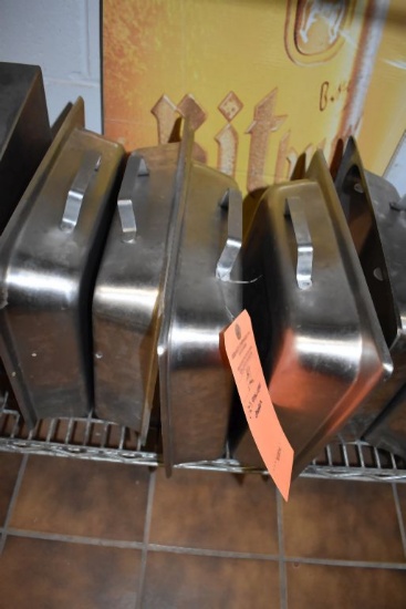 (2) STAINLESS STEEL COVERS, BUILDING 2 KITCHEN