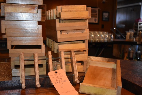WOODEN HOLDERS