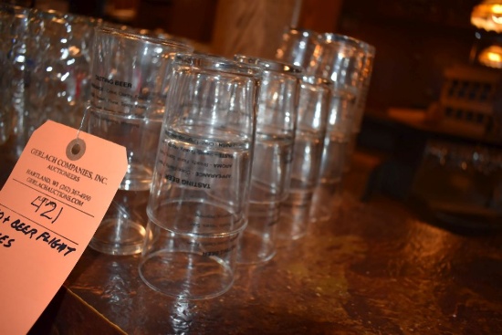 (20)+ BEER FLIGHT GLASSES