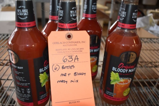 (6) BOTTLES OF MR T BLOODY MARY MIX,