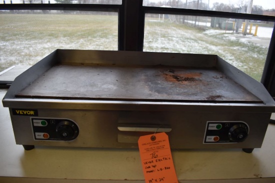 VEVOR ELECTRIC COOK TOP, MODEL LD-820, 19" x 29",