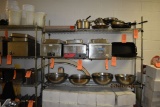 FREEZER STYLE RACK ON CASTERS, 6'W x 14