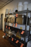 FREEZER STYLE RACK ON CASTERS, 6'W x 14