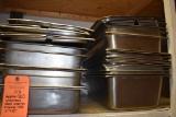 APPROX. (20) STAINLESS STEEL INSERTS, 20