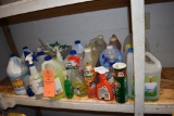 MISC. CLEANING SUPPLIES ON SHELF