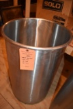 LARGE STAINLESS STEEL POT, 19