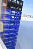 BLUE PLASTIC STACKABLE BREAD TOTES