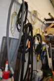 HOSES, WIRE, EXTENSION CORDS, LIGHTS, ETC.
