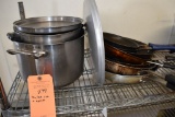 FRYING PANS, LIDS AND KETTLES
