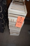 (10) TAN WOODEN CRAFT CRATES, 5