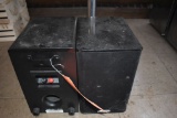 (2) POLK AUDIO MODEL TSi100 BLACK SPEAKERS,