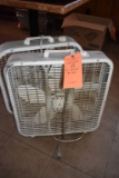 (2) LAKEWOOD BOX FANS