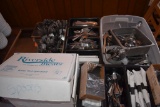 CONTENTS OF TABLE; SILVERWARE, NAPKINS AND MISC.