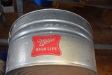 MILER HIGH LIFE GALVANIZED TUB