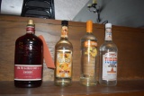 (4) BOTTLES; TORADA TEQUILA, TRIPLE SEC