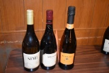 (3) BOTTLES; RUFFINO PROSECCO, SIMI CHARDONNAY,