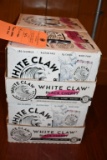 (4) 12 PACKS OF BLACK  CHERRY WHITE CLAW,