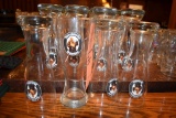 (20)+ PILSNER BEER GLASSES, - FRANZISKANER, WEISSBIER