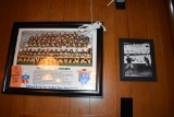 (6) PICTURES TOTAL, POSTERS, PENNANT ON THIS WALL,