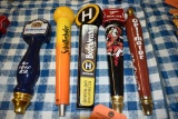 (5) ASSORTED BEER TAP HANDLES