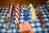 (5) ASSORTED BEER TAP HANDLES