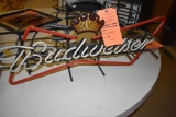 BUDWEISER NEON BOW TIE WINDOW SIGN, 31