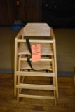 (2) ROYAL WOODEN RESTAURANT HIGH CHAIRS