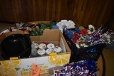 CONTENTS OF TABLE, 4TH OF JULY, GERMAN, GRAPES AND
